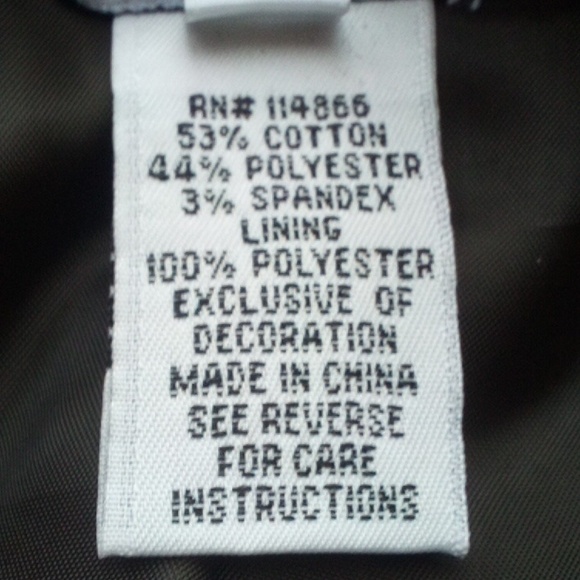 Women's jacket craff brand  med petite dark brown with cream embroidery - Picture 7 of 7